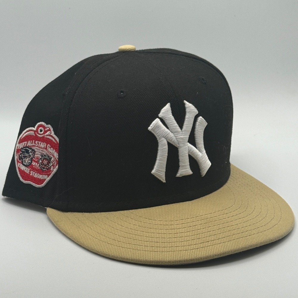 New Era NY Yankees 1977‎ All Star Game Cooperstown Hat Fitted Cap Size 7 3/4